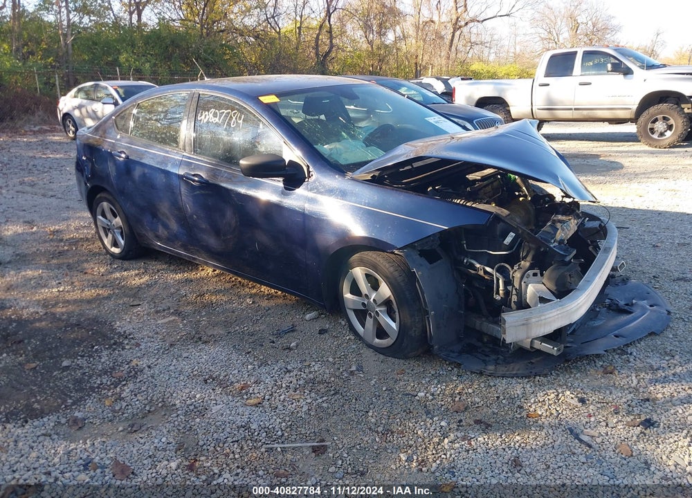 2015 DODGE DART SXT VIN: 1C3CDFBB7FD300529