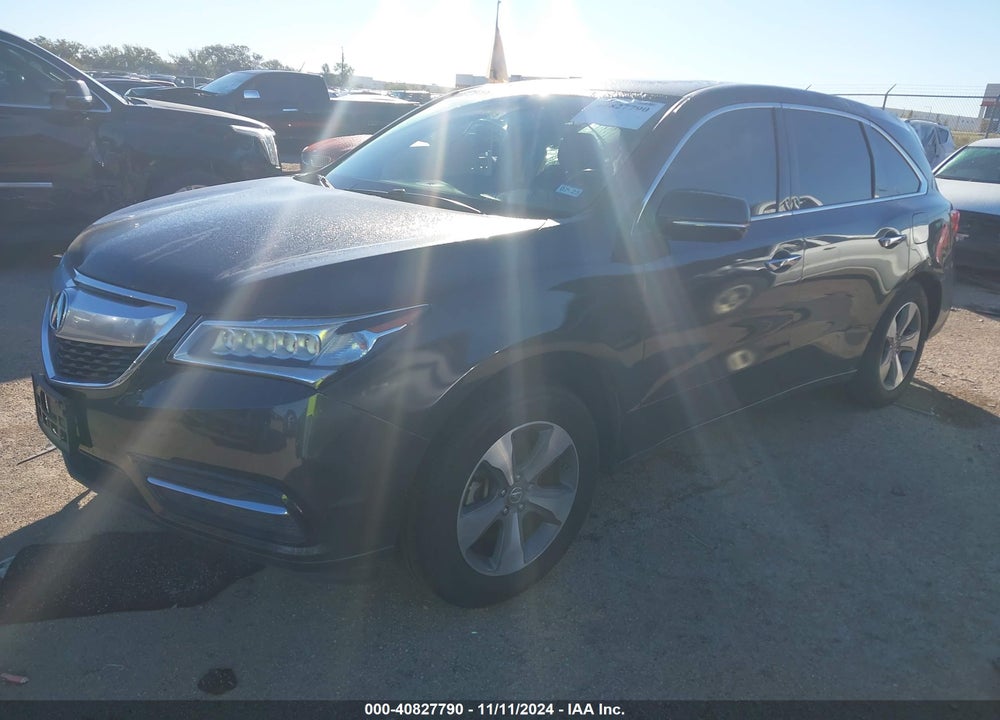 2015 ACURA MDX VIN: 5FRYD3H26FB014184