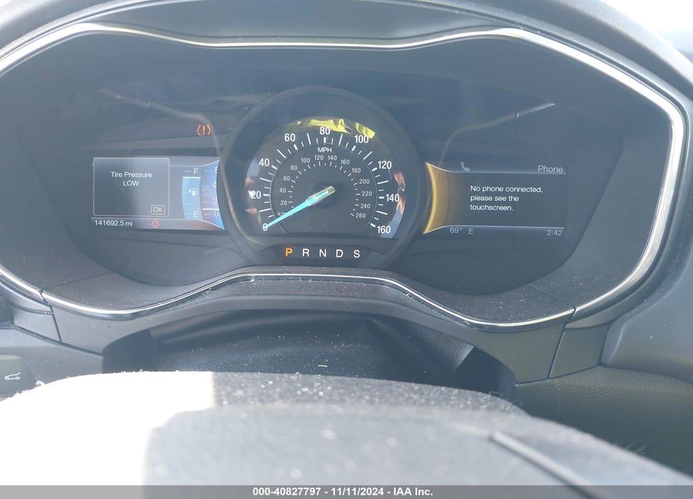 2013 FORD FUSION TITANIUM VIN: 3FA6P0K92DR360366