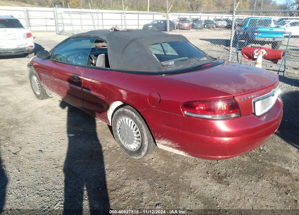 2006 CHRYSLER SEBRING VIN: 1C3EL45X06N238781