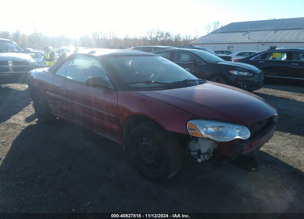 2006 CHRYSLER SEBRING VIN: 1C3EL45X06N238781