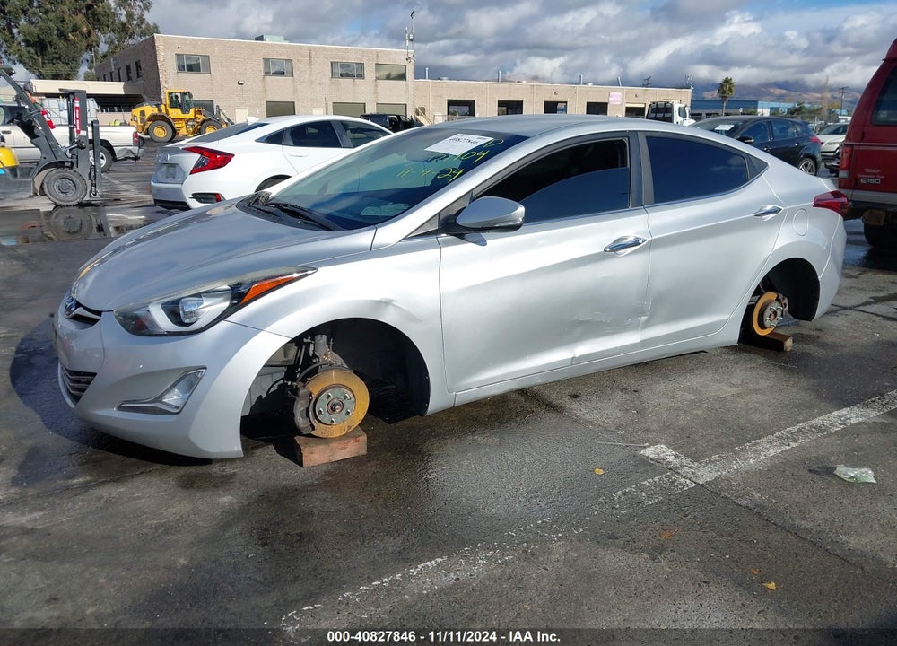 2015 HYUNDAI ELANTRA LIMITED VIN: 5NPDH4AE4FH572132