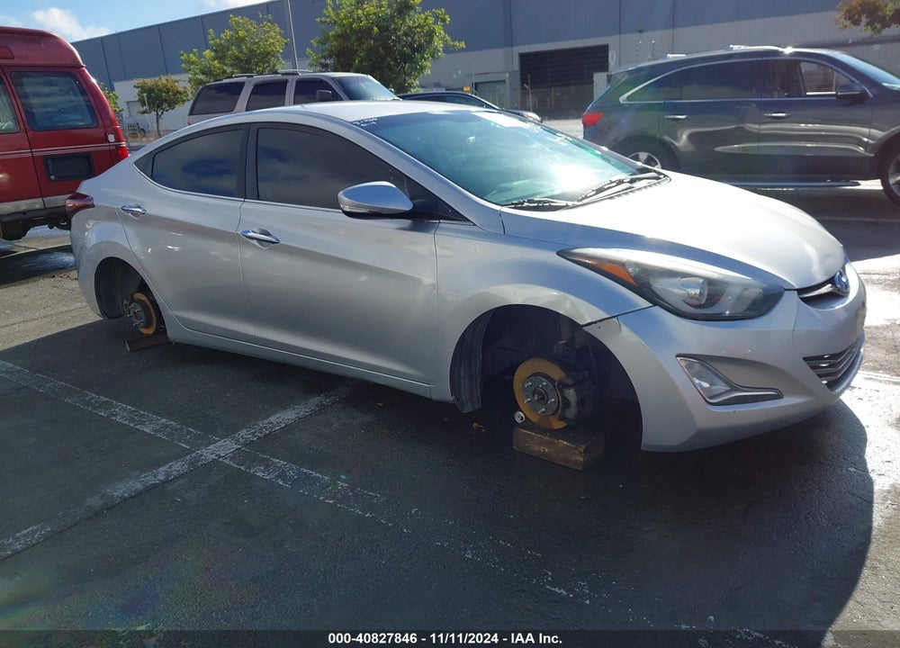 2015 HYUNDAI ELANTRA LIMITED VIN: 5NPDH4AE4FH572132