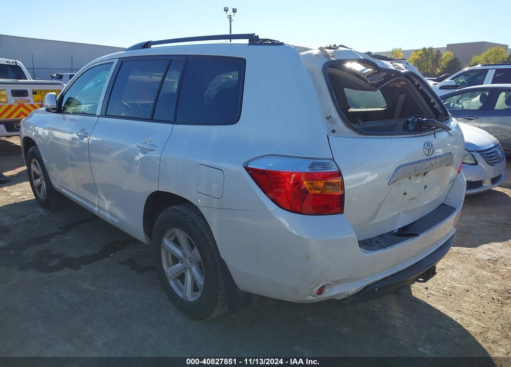 2010 TOYOTA HIGHLANDER SE V6 VIN: 5TDJK3EH1AS017774