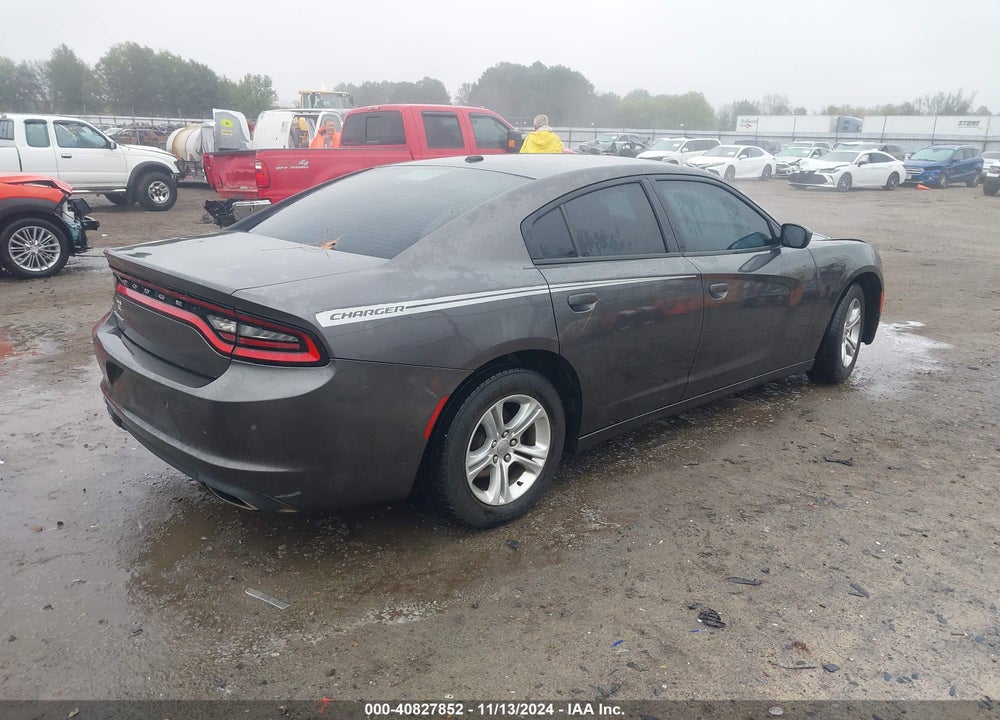 2015 DODGE CHARGER SE VIN: 2C3CDXBG9FH790654
