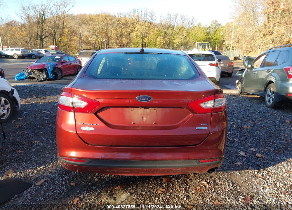 2014 FORD FUSION SE VIN: 3FA6P0HD2ER231735