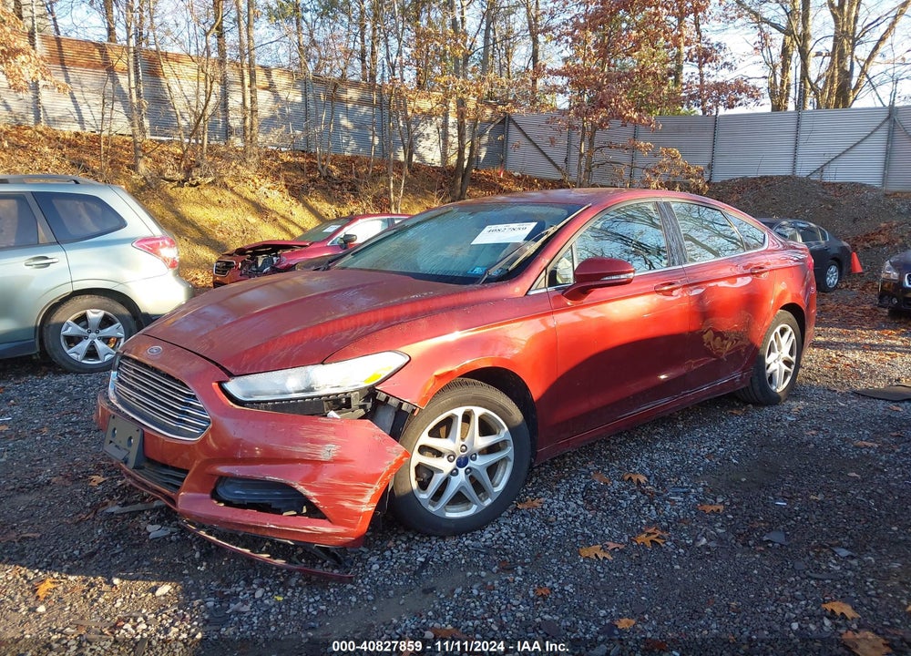 2014 FORD FUSION SE VIN: 3FA6P0HD2ER231735