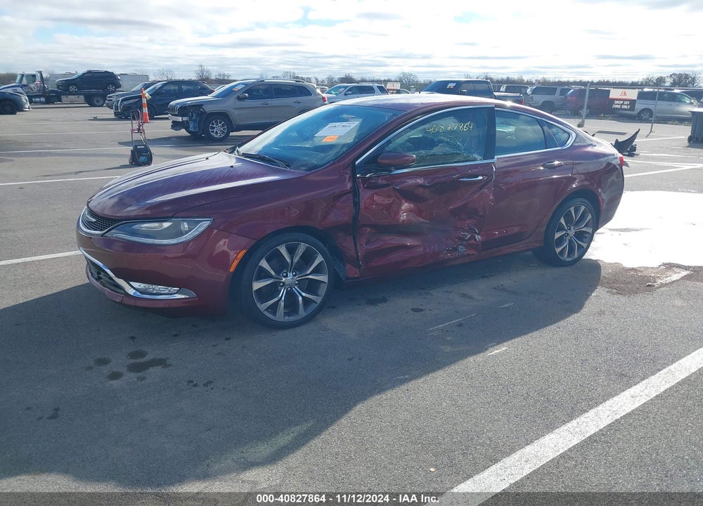 2015 CHRYSLER 200 C VIN: 1C3CCCCG4FN580982