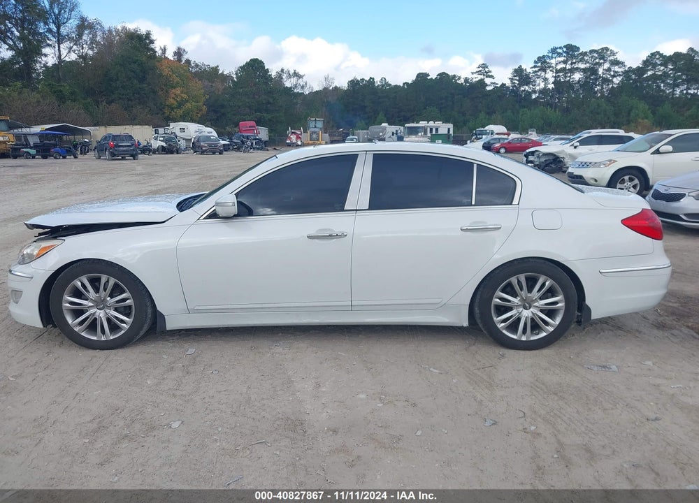 2013 HYUNDAI GENESIS 3.8 VIN: KMHGC4DD6DU241436