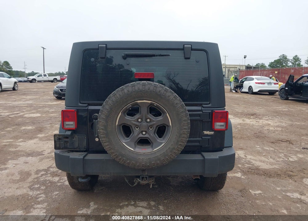 2017 JEEP WRANGLER UNLIMITED SPORT RHD 4X4 VIN: 1C4BJWKG6HL550428