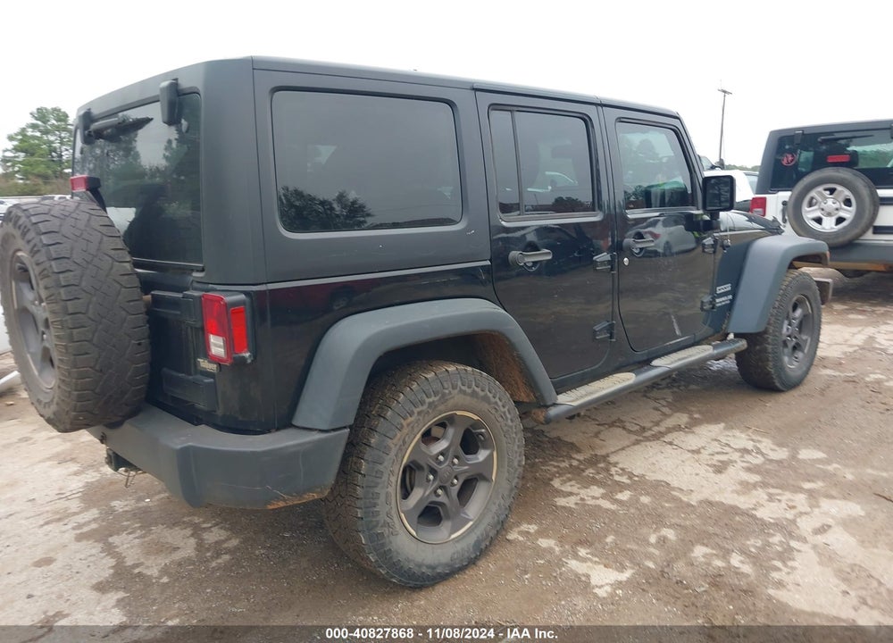2017 JEEP WRANGLER UNLIMITED SPORT RHD 4X4 VIN: 1C4BJWKG6HL550428