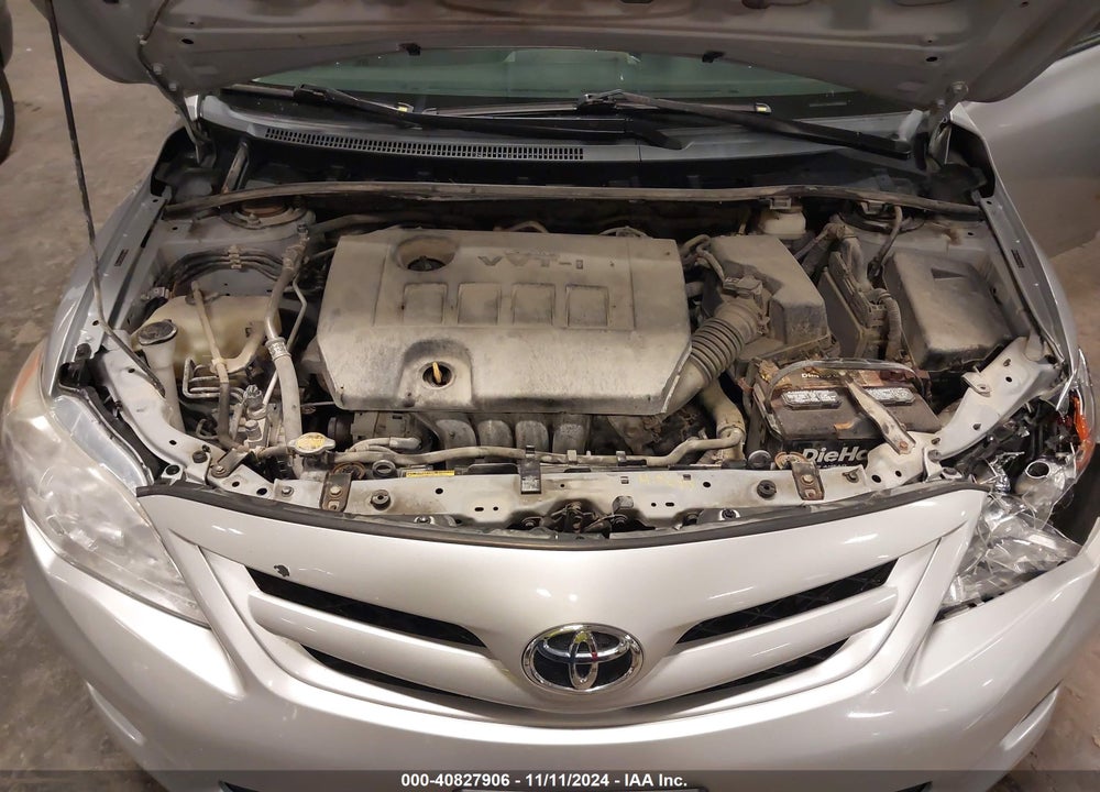 2011 TOYOTA COROLLA LE VIN: 2T1BU4EE3BC543490