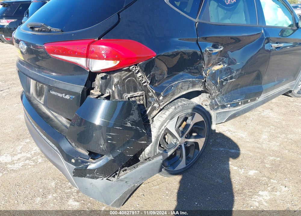 2016 HYUNDAI TUCSON LIMITED VIN: KM8J33A22GU169531