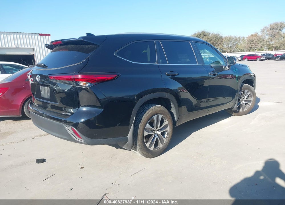 2023 TOYOTA HIGHLANDER XLE VIN: 5TDKDRBH7PS021620