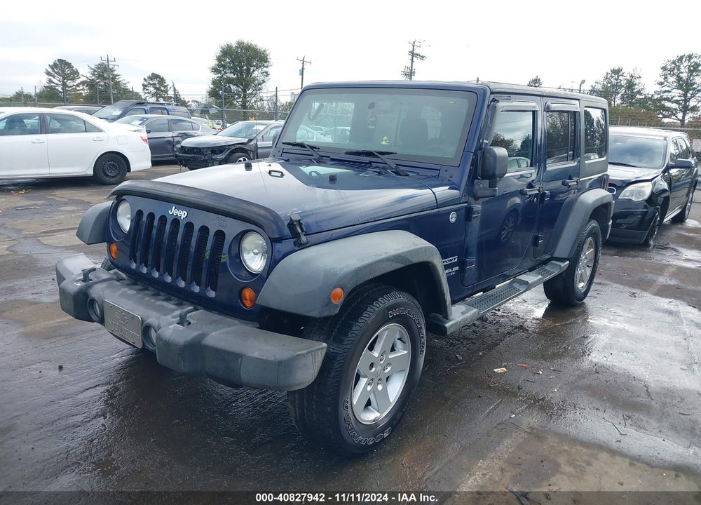 2013 JEEP WRANGLER UNLIMITED SPORT VIN: 1C4BJWDG4DL552850