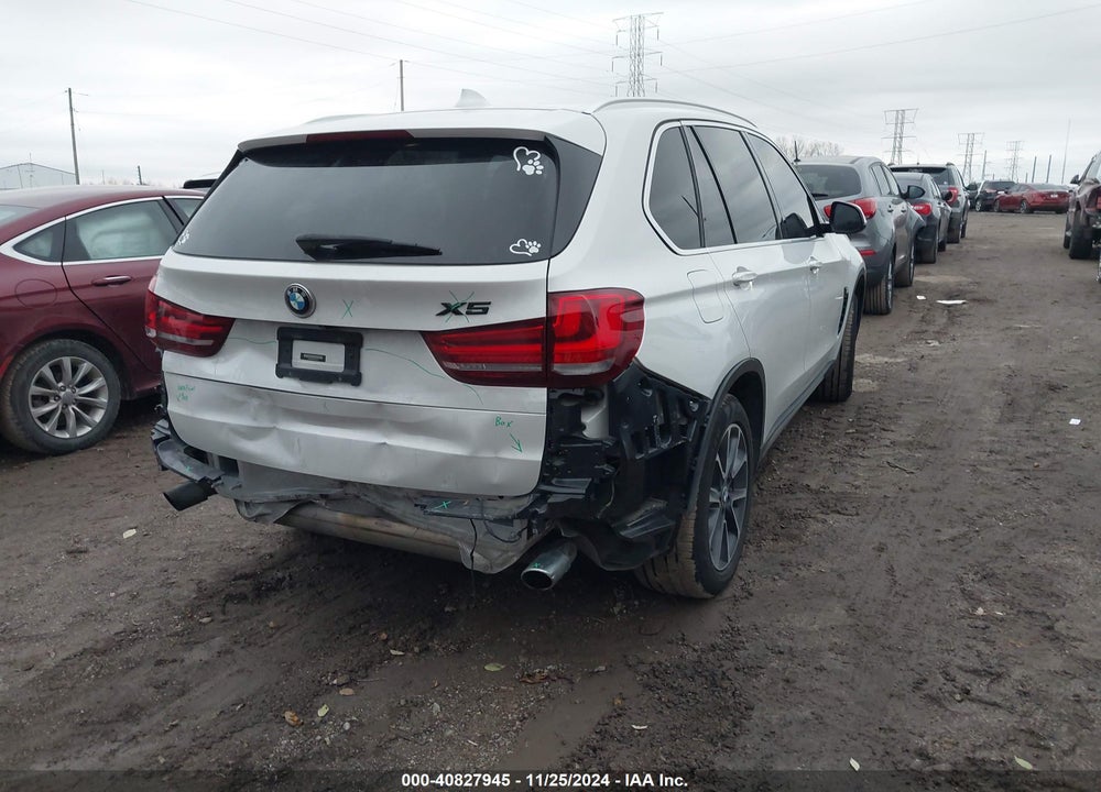 2017 BMW X5 SDRIVE35I VIN: 5UXKR2C32H0X04727