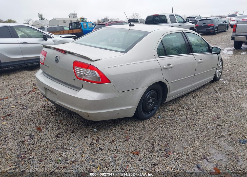 2008 MERCURY MILAN I4 VIN: 3MEHM07Z78R661174
