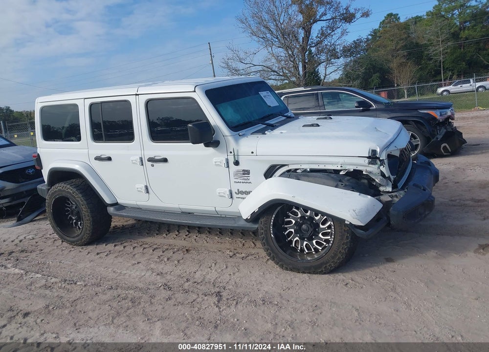 2018 JEEP WRANGLER UNLIMITED SAHARA 4X4 VIN: 1C4HJXEGXJW167897