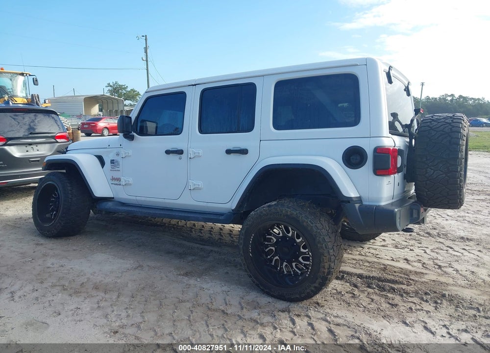 2018 JEEP WRANGLER UNLIMITED SAHARA 4X4 VIN: 1C4HJXEGXJW167897