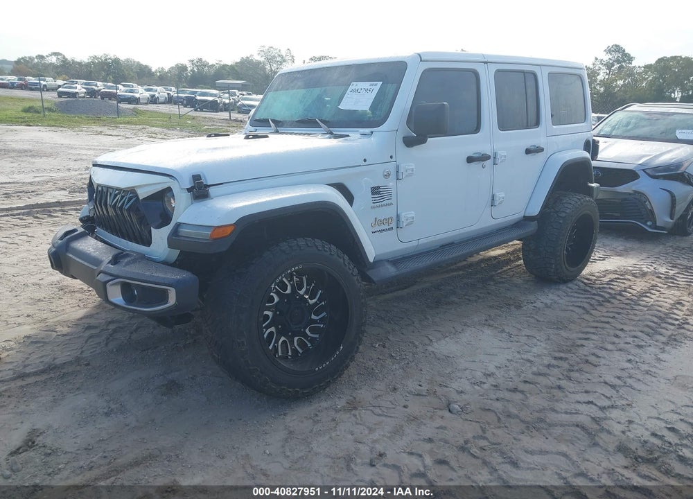 2018 JEEP WRANGLER UNLIMITED SAHARA 4X4 VIN: 1C4HJXEGXJW167897