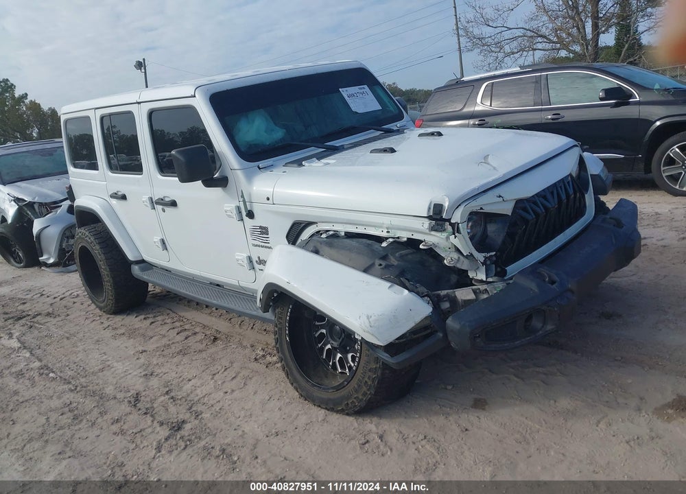 2018 JEEP WRANGLER UNLIMITED SAHARA 4X4 VIN: 1C4HJXEGXJW167897