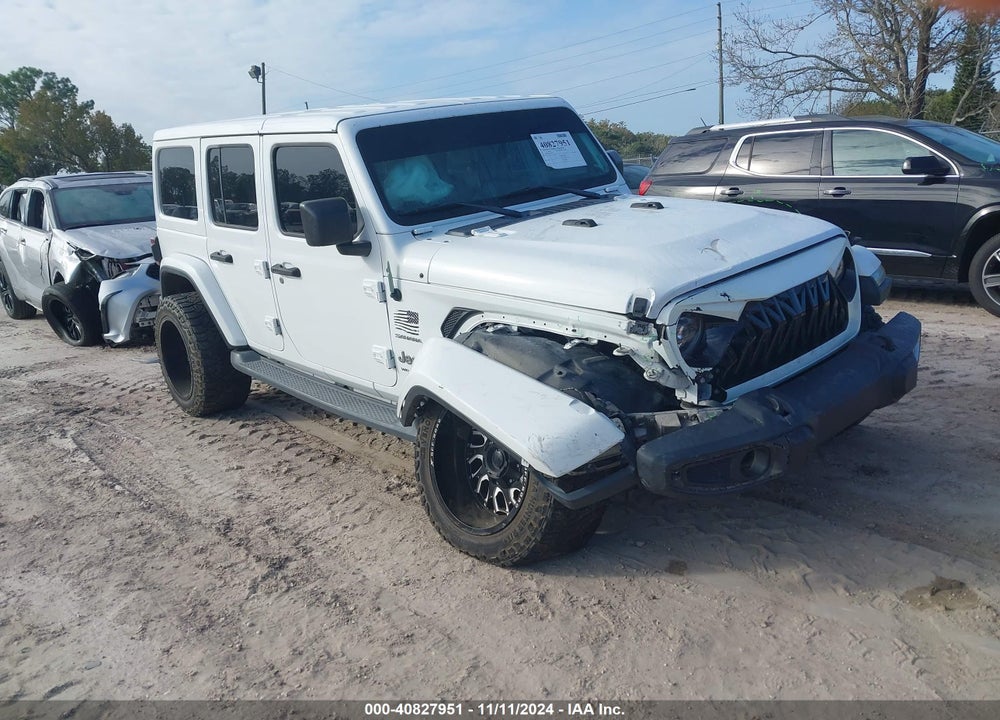 2018 JEEP WRANGLER UNLIMITED SAHARA 4X4 VIN: 1C4HJXEGXJW167897