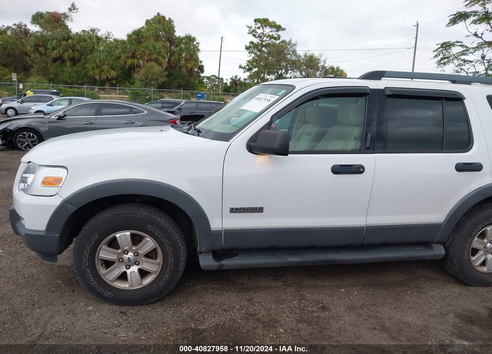 2006 FORD EXPLORER XLT VIN: 1FMEU73E16ZA16640