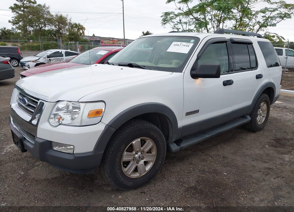 2006 FORD EXPLORER XLT VIN: 1FMEU73E16ZA16640