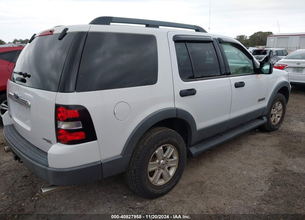 2006 FORD EXPLORER XLT VIN: 1FMEU73E16ZA16640