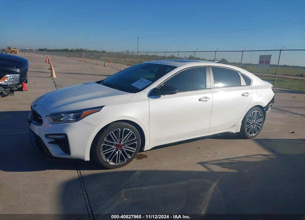 2021 KIA FORTE GT VIN: 3KPF44AC8ME340315