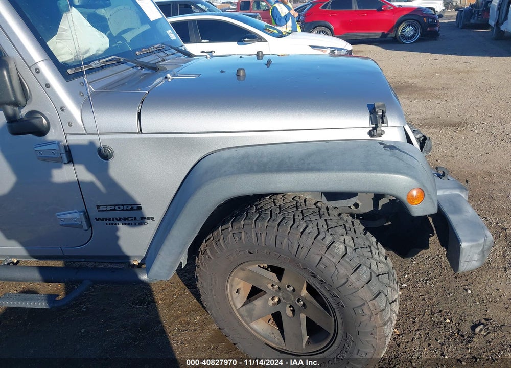 2015 JEEP WRANGLER UNLIMITED SPORT VIN: 1C4BJWDG1FL510784