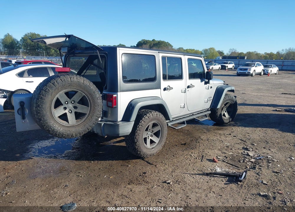 2015 JEEP WRANGLER UNLIMITED SPORT VIN: 1C4BJWDG1FL510784