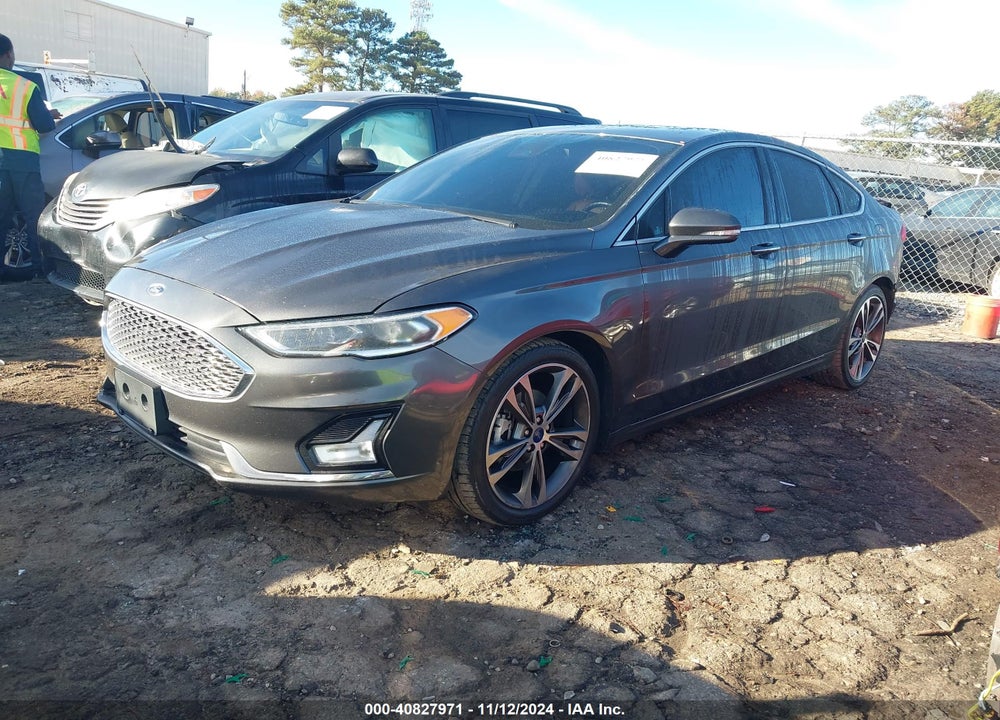 2020 FORD FUSION TITANIUM VIN: 3FA6P0K96LR153025
