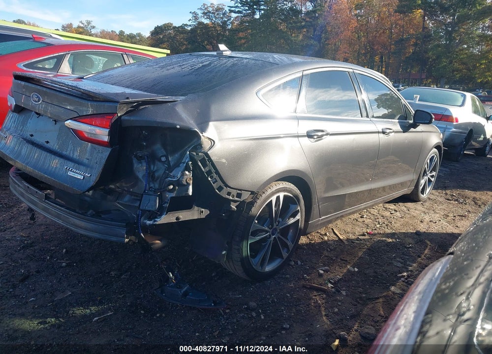 2020 FORD FUSION TITANIUM VIN: 3FA6P0K96LR153025