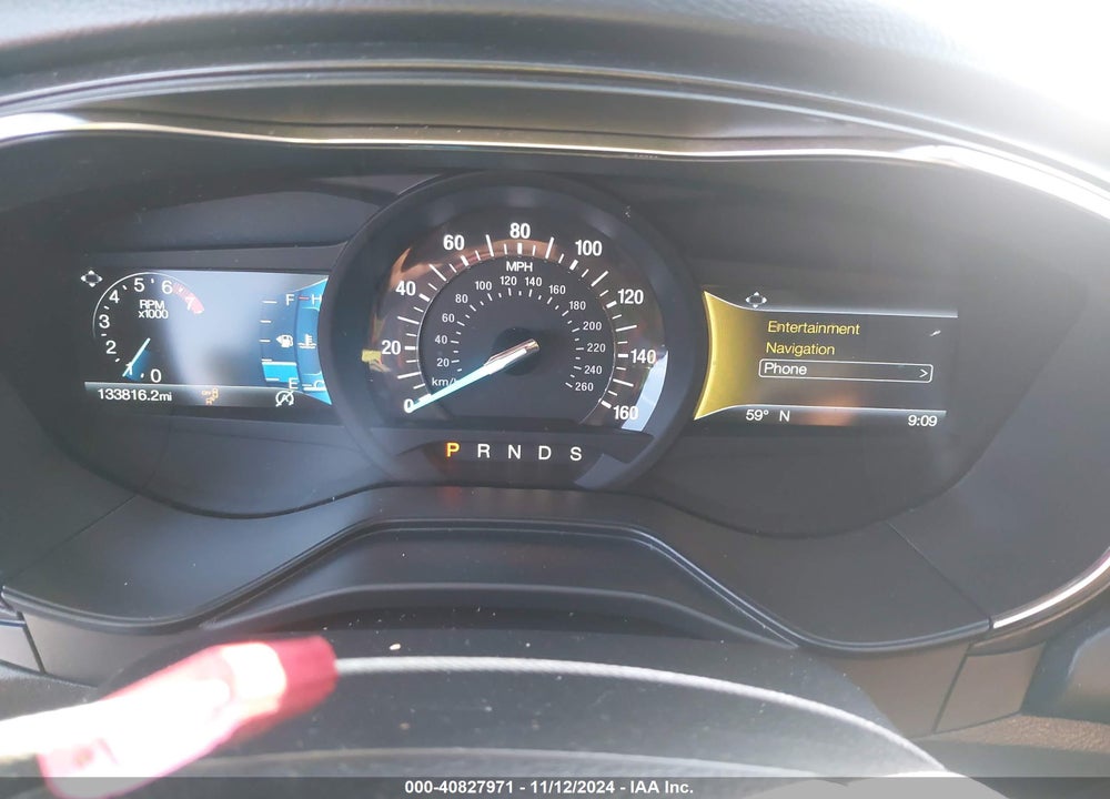 2020 FORD FUSION TITANIUM VIN: 3FA6P0K96LR153025