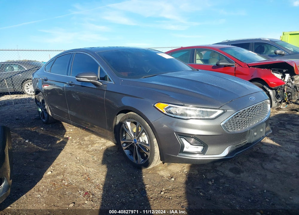 2020 FORD FUSION TITANIUM VIN: 3FA6P0K96LR153025