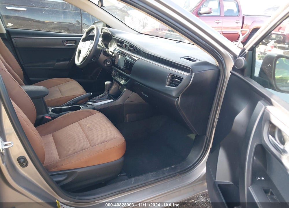2016 TOYOTA COROLLA LE VIN: 2T1BURHE9GC525009