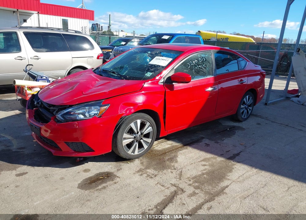 2019 NISSAN SENTRA SV VIN: 3N1AB7AP8KY276828
