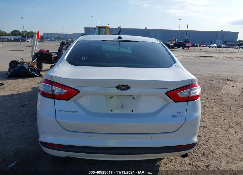2014 FORD FUSION SE VIN: 3FA6P0HD5ER193630