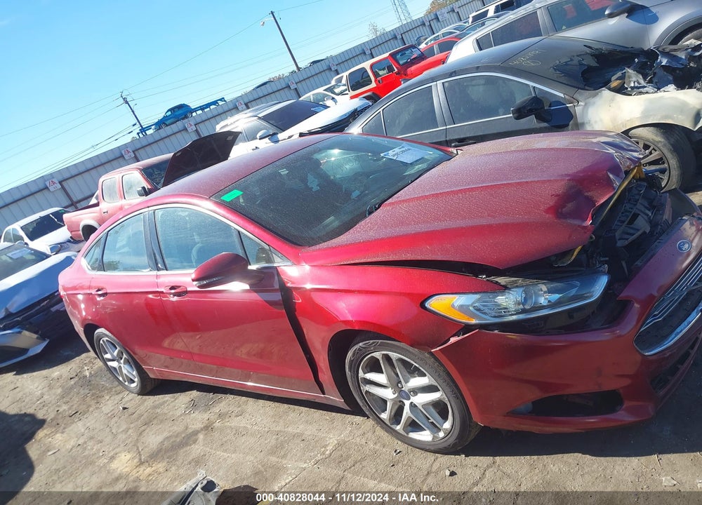 2016 FORD FUSION SE VIN: 3FA6P0HD0GR377263