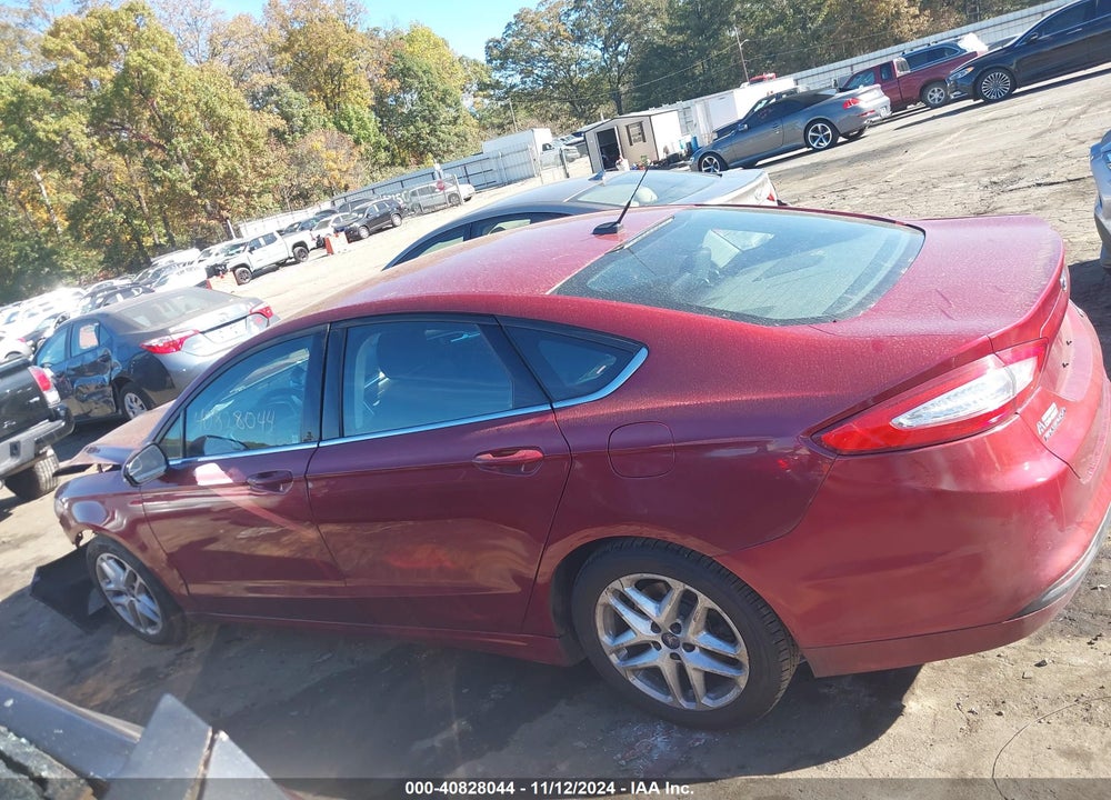 2016 FORD FUSION SE VIN: 3FA6P0HD0GR377263