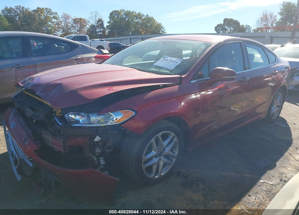 2016 FORD FUSION SE VIN: 3FA6P0HD0GR377263