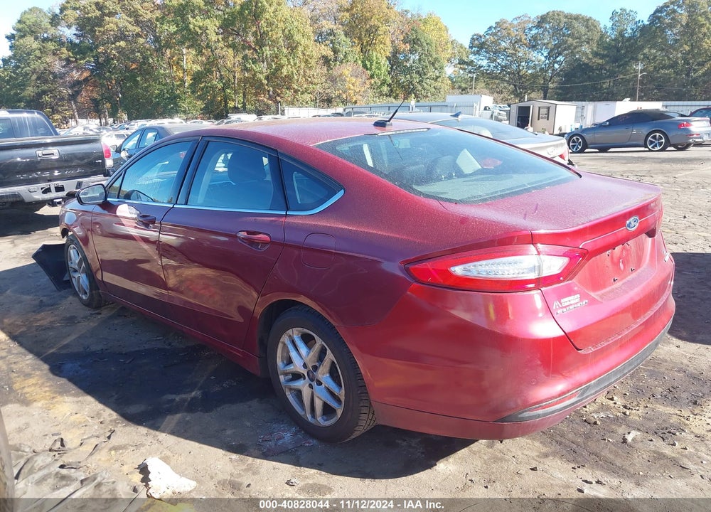 2016 FORD FUSION SE VIN: 3FA6P0HD0GR377263