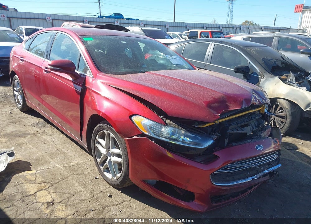 2016 FORD FUSION SE VIN: 3FA6P0HD0GR377263