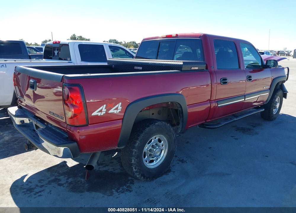 2005 CHEVROLET SILVERADO 2500HD LT VIN: 1GCHK23U65F860075