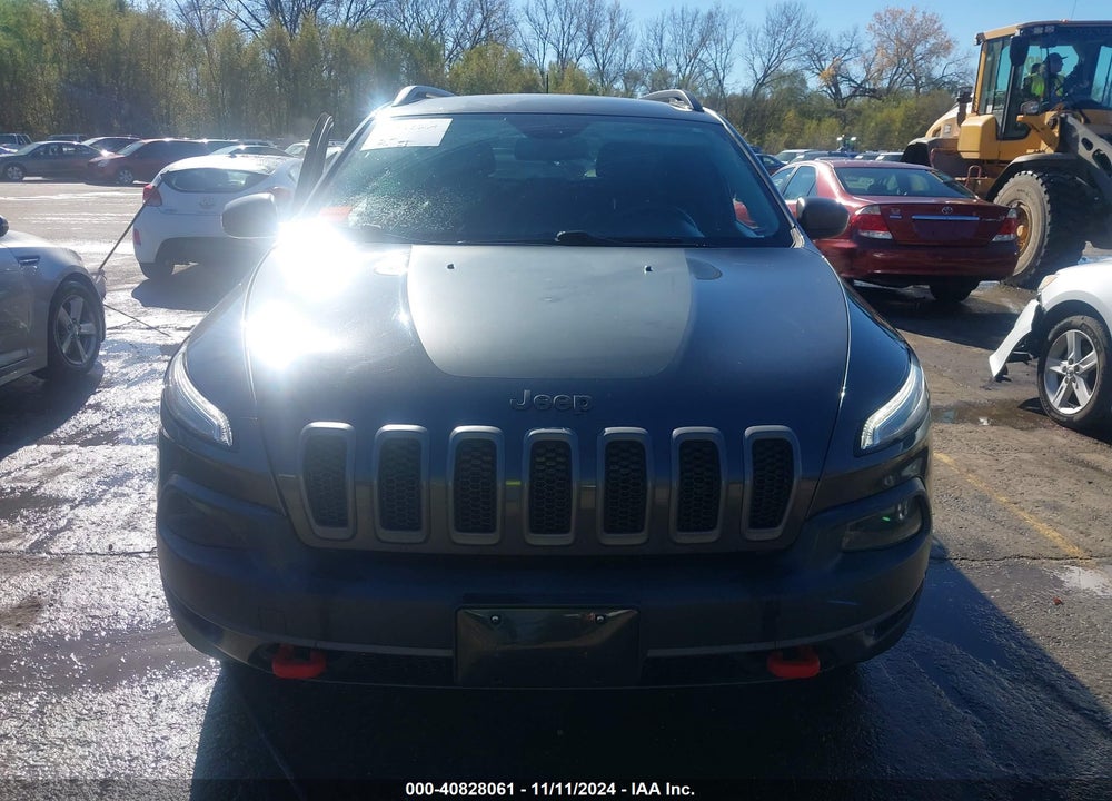 2015 JEEP CHEROKEE TRAILHAWK VIN: 1C4PJMBS3FW654708