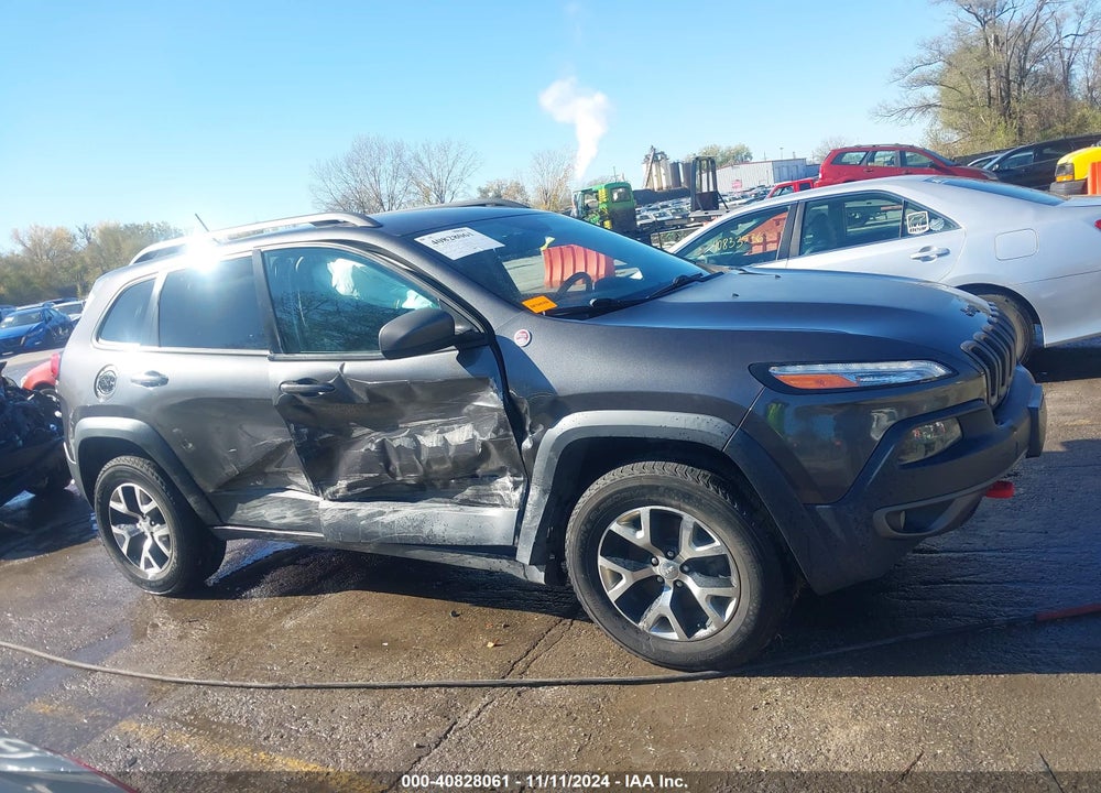 2015 JEEP CHEROKEE TRAILHAWK VIN: 1C4PJMBS3FW654708