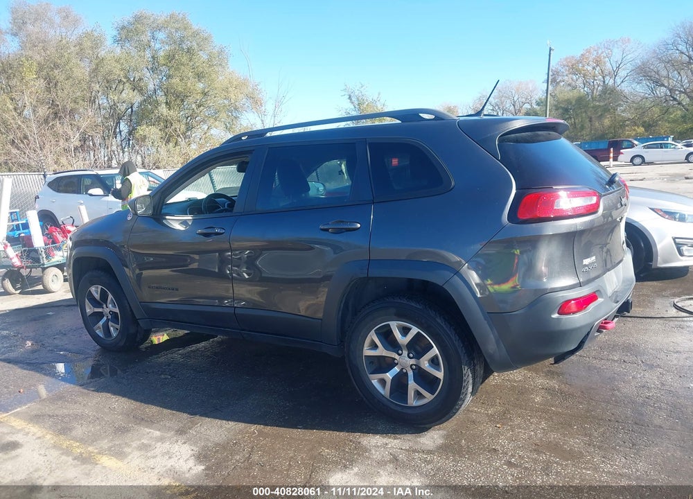 2015 JEEP CHEROKEE TRAILHAWK VIN: 1C4PJMBS3FW654708