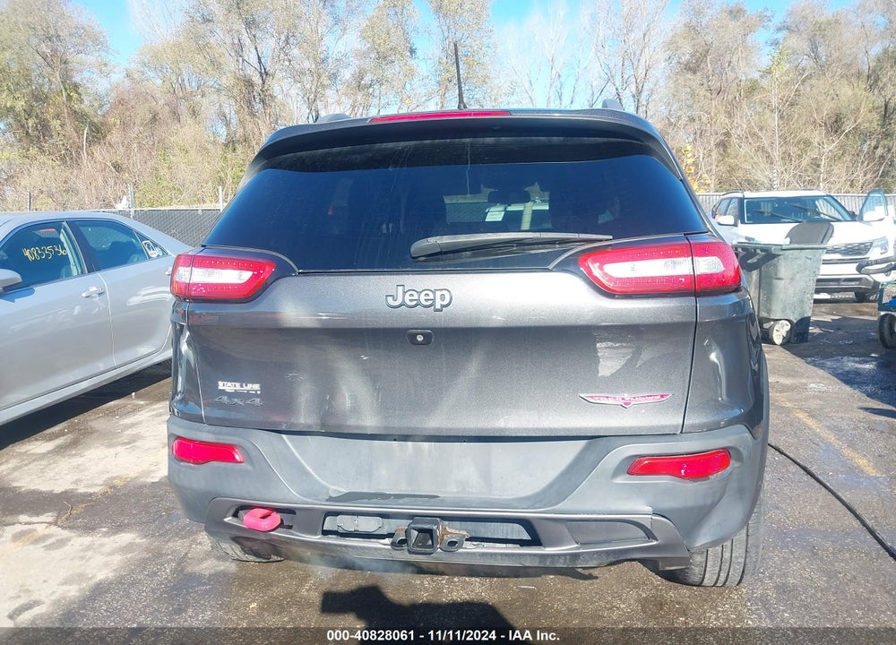 2015 JEEP CHEROKEE TRAILHAWK VIN: 1C4PJMBS3FW654708