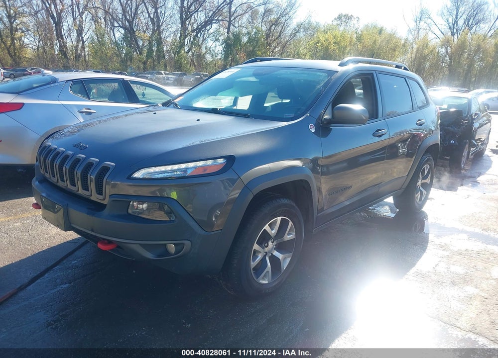 2015 JEEP CHEROKEE TRAILHAWK VIN: 1C4PJMBS3FW654708